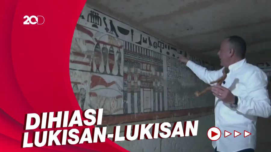 Lima Makam Kuno Berusia Ribuan Tahun Ditemukan di Mesir