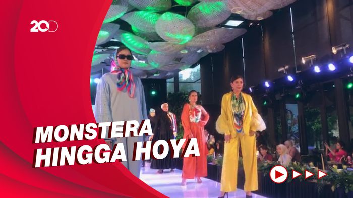 Cantiknya Koleksi Scarf yang Terinspirasi dari Tanaman