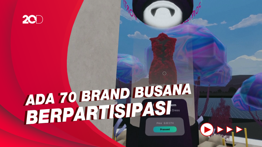 Menengok Metaverse Fashion Week untuk Pertama Kalinya
