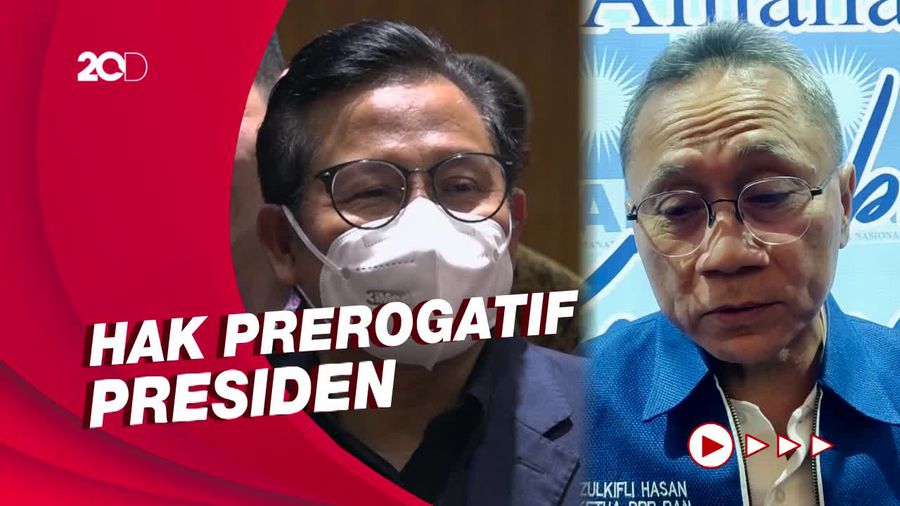 Balas Cak Imin, Zulhas: Reshuffle Hak Presiden, Nggak Usah Ngatur