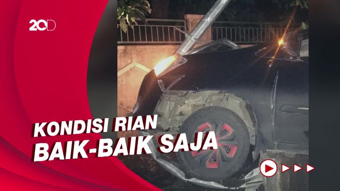 Istri Ungkap Rian DMasiv Alami Kecelakaan Mobil