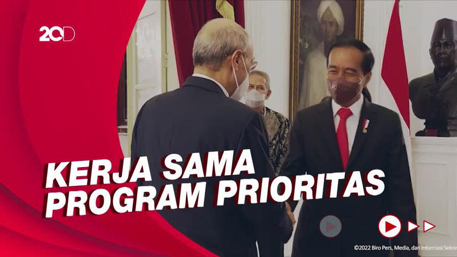 Jokowi Bertemu Presiden IsDB, Bahas Program Pendidikan-Teknologi