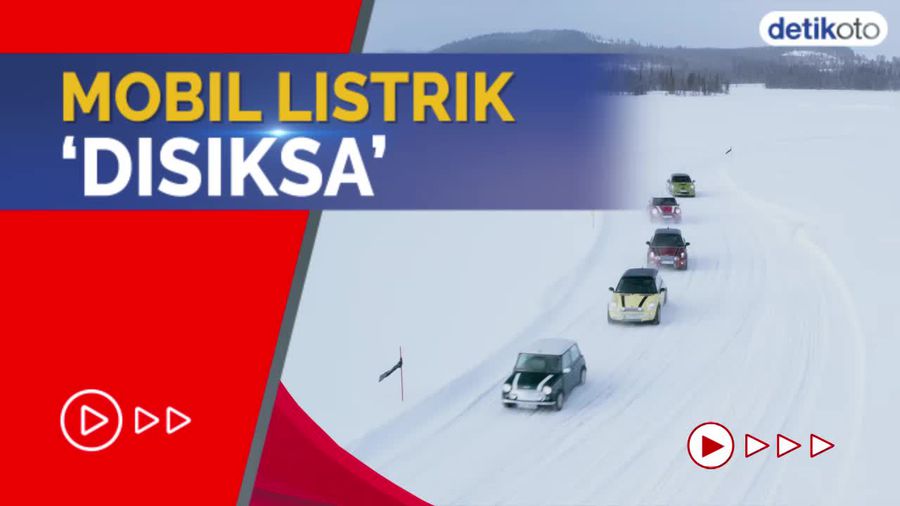 Lihat Aksi Ekstrem Prototipe MINI 3-Doors Elektrik Dites di Permukaan Salju   