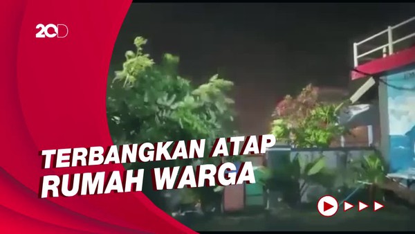 Angin Puting Beliung Terjang Kepulauan Seribu, 20 Rumah Rusak Berat