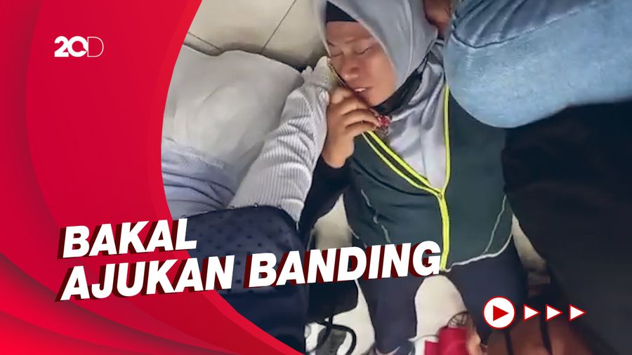 Divonis 3 Tahun Bui, Olivia Nathania Nangis
