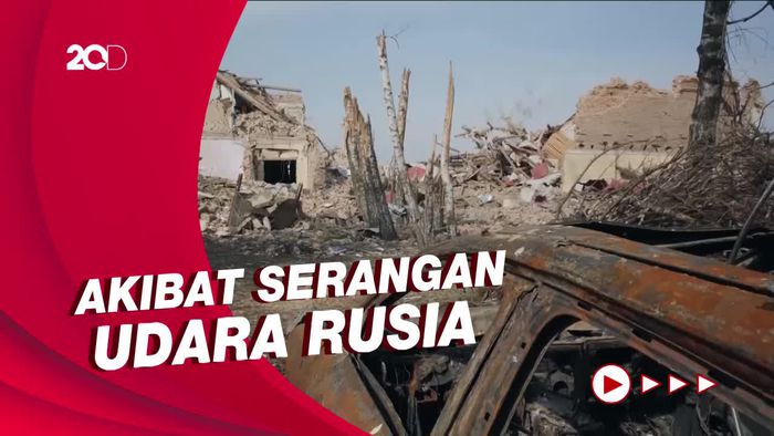 Jejak Kehancuran di Sekitar Ibu Kota Kiev