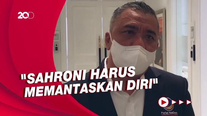 Restu NasDem untuk Sahroni-Airin Maju Pilkada DKI