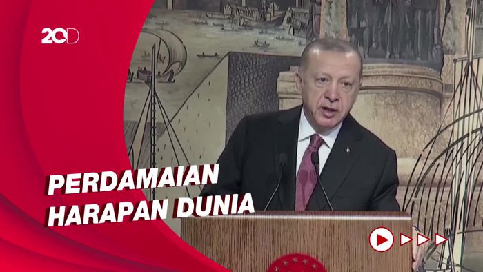 Temui Delegasi Rusia & Ukraina, Erdogan: Gencatan Senjata Sesegera Mungkin
