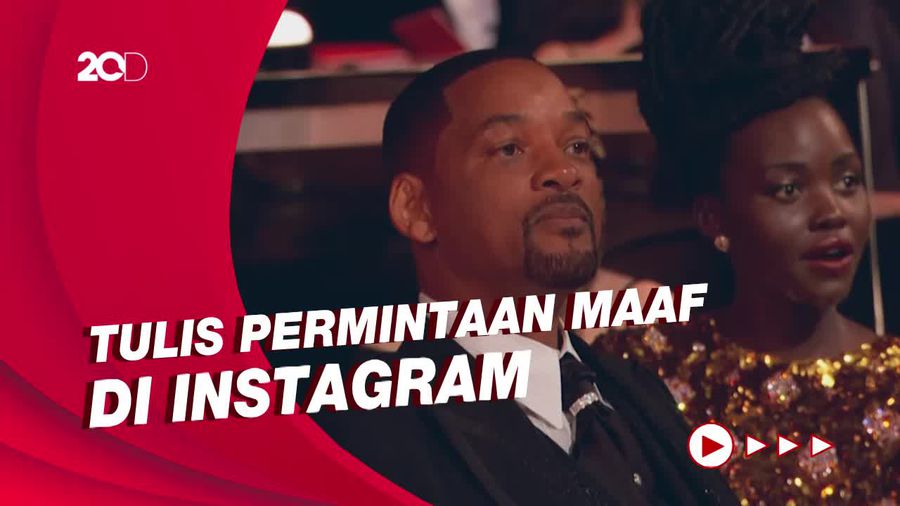 Minta Maaf ke Chris Rock, Will Smith: Aku Salah