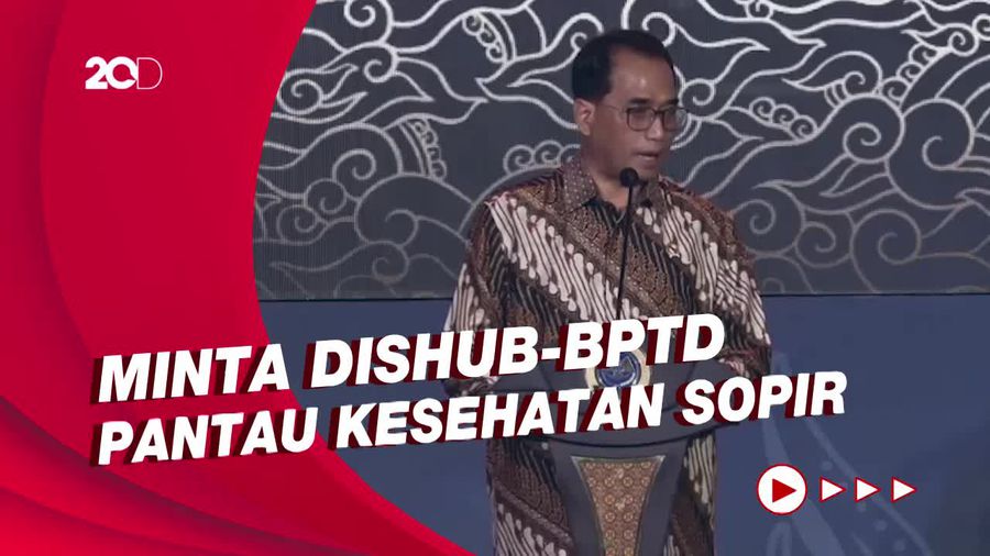 Menhub Mengaku Temukan Sopir Bus Alami Hipertensi 