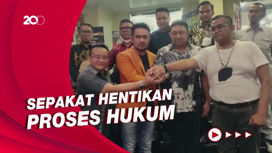 Ketum-Sekjen KNPI dan Fahd A Rafiq Resmi Berdamai