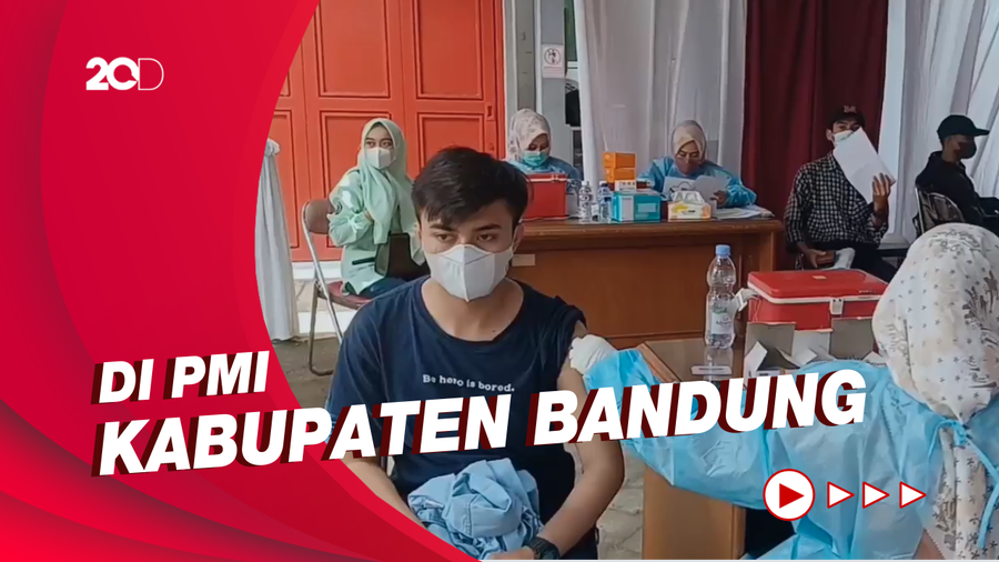 Jadi Syarat Mudik, Warga Bandung Antusias Ikut Vaksinasi Booster
