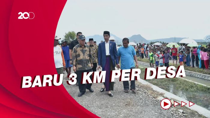 Jokowi Bangun 227 Ribu Km Jalan Desa: Ya Panjang, Tapi Masih Sedikit