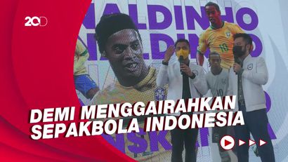 Bukan Jadi Pemain, Ini Tujuan Rans Cilegon Gaet Ronaldinho