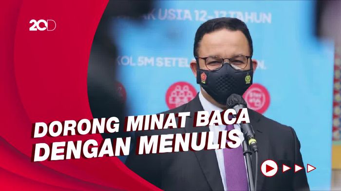 Anies Sebut Daya Tulis Masyarakat di WhatsApp Sangat Aktif