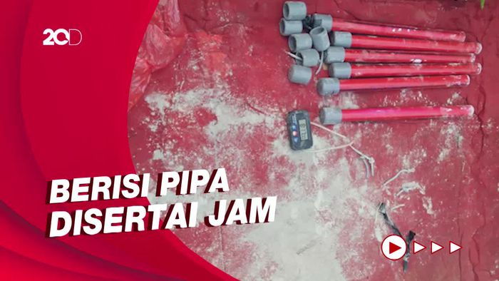 Penampakan Benda Mencurigakan di Solo Berisi 6 Pipa Disertai Jam