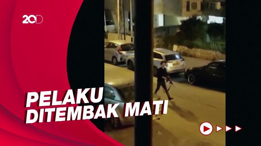 Pria Arab Tembaki Warga Israel di Tel Aviv, 5 Orang Tewas