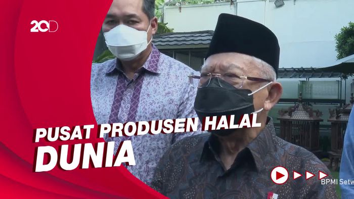 Wapres Maruf Amin Bicara Tekad Jadikan Indonesia Kiblat Fesyen Muslim