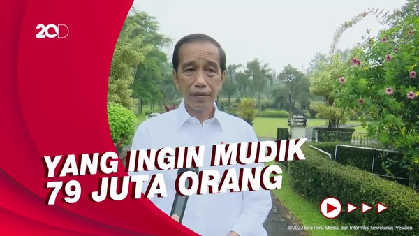 Jokowi Minta Syarat Mudik Jangan Dibandingkan dengan MotoGP