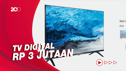 Rekomendasi TV Digital Harga Rp 3 Jutaan