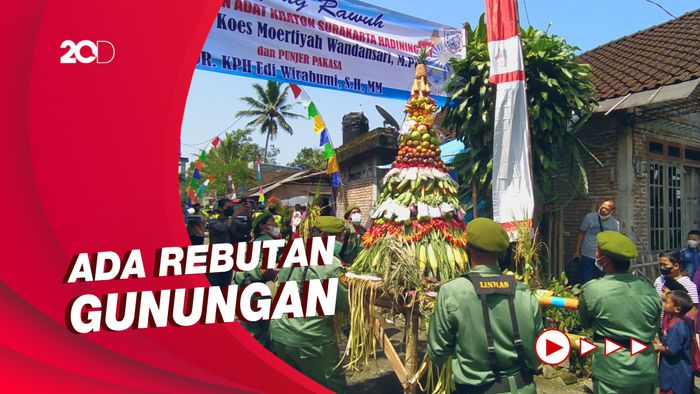 Suasana Sadranan Jelang Ramadhan Warga Lereng Merapi Magelang
