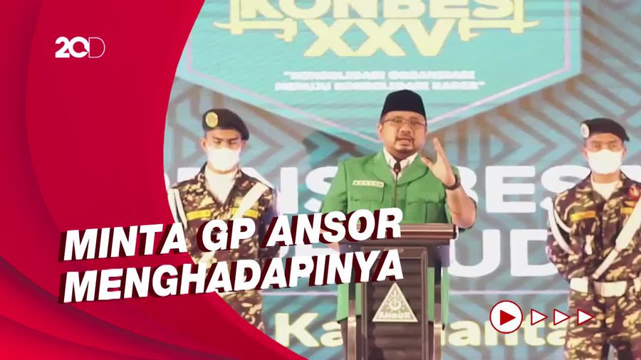 Yaqut Sebut Eks HTI-FPI Masih Bergerak di Bawah Tanah