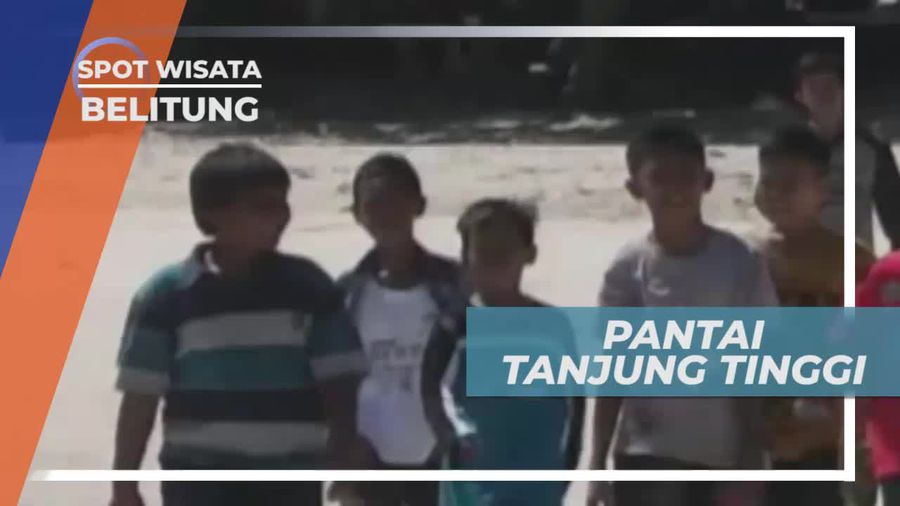 Menikmati Pantai Tanjung Tinggi Kepulauan Bangka Belitung