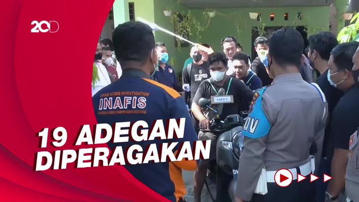 Rekonstruksi Kasus Penembakan AKBP Beni Mutahir: 19 Adegan Diperagakan