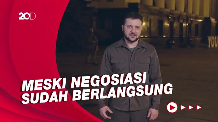Zelensky Sebut Militer Rusia Bersiap Serang Donbass