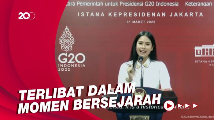 Ditunjuk Jadi Jubir Presidensi G20, Maudy Ayunda: Saya Excited!