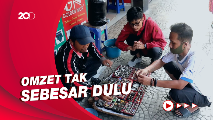 Cerita Penjual Batu Akik di Bandung yang Dulu Sempat Berjaya