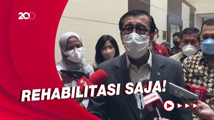 Yasonna Sebut Lapas Penuh Gegara Pecandu Narkoba Dibandarkan