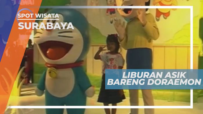 Liburan ke Mall untuk Berjumpa dengan Doraemon, Karakter Kartun Asal Jepang, Surabaya