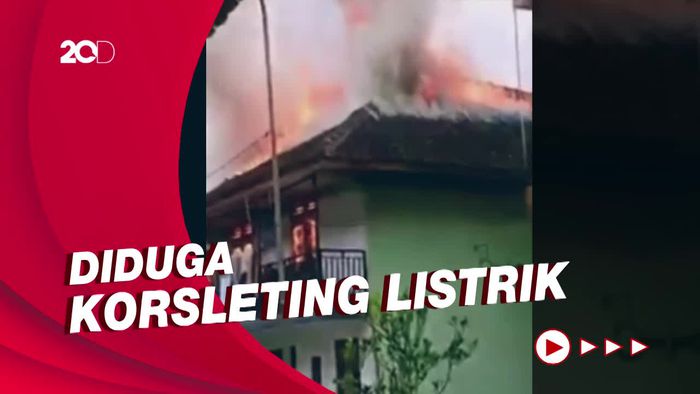 Sebuah Ponpes di Tasikmalaya Terbakar