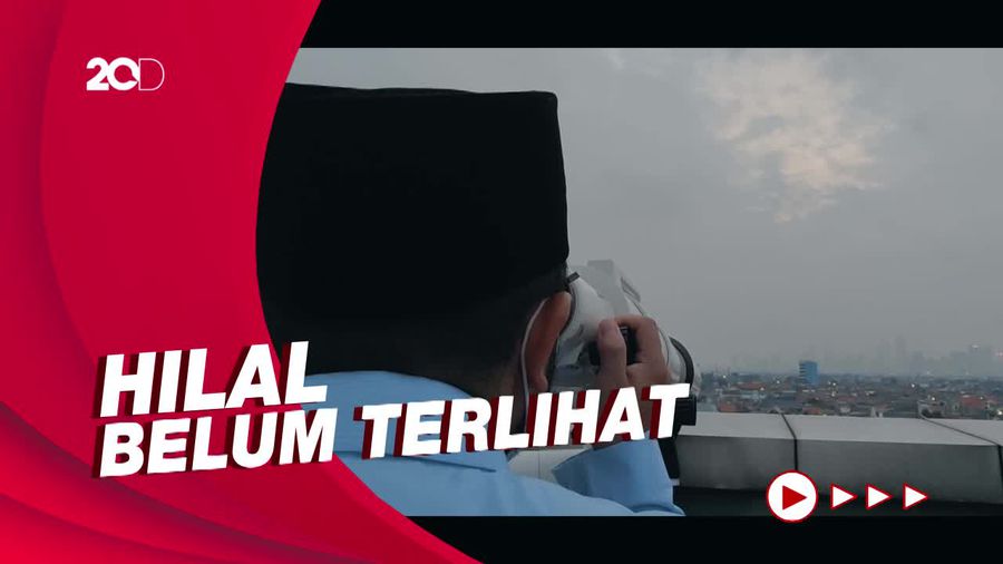 Hasil Pengamatan Kanwil Kemenag DKI, Hilal Belum Terlihat