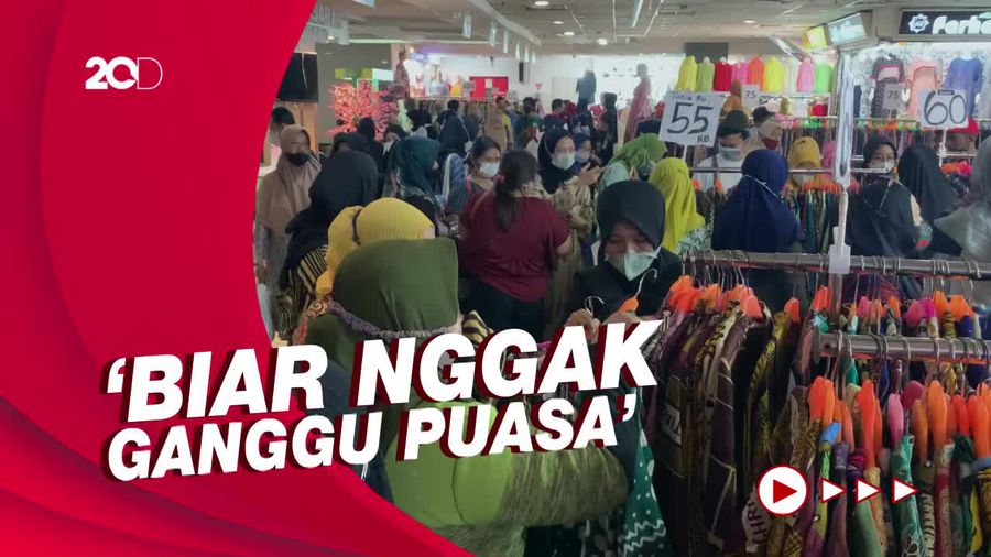 Alasan Warga Serbu Tanah Abang Sebelum Masuk Ramadan