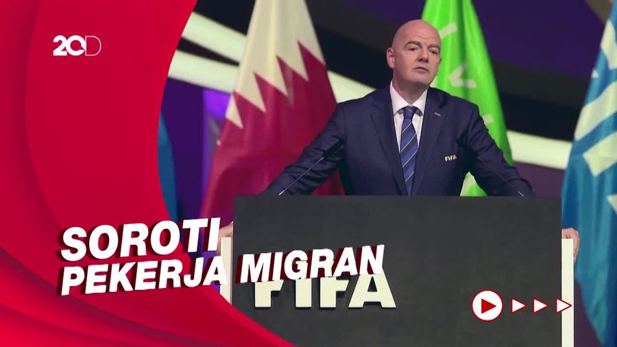 Jelang Piala Dunia 2022, Isu HAM Digaungkan di Kongres FIFA