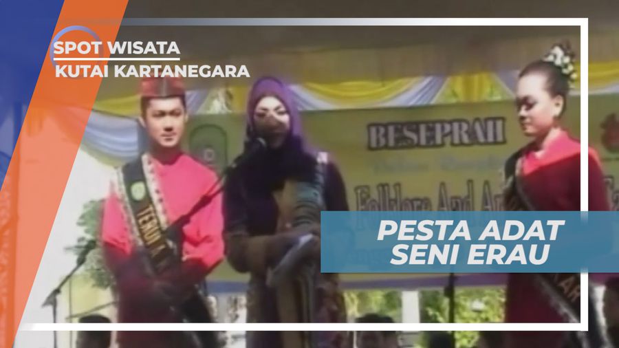 Seni Erau, Budaya Pesta Adat yang Unik di Kutai Kartanegara