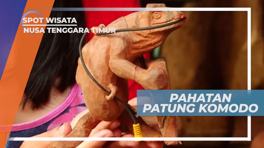 Patung Pahat Komodo, Memorabilia Unik yang Bisa Didapatkan di Desa Wisata Komodo, Nusa Tenggara Timur