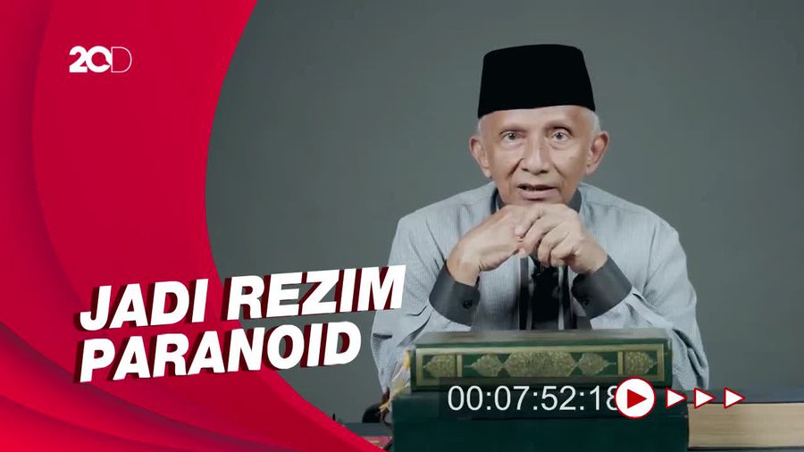 Amien Rais: Duet Jokowi-Luhut Harus Berakhir Oktober 2024!