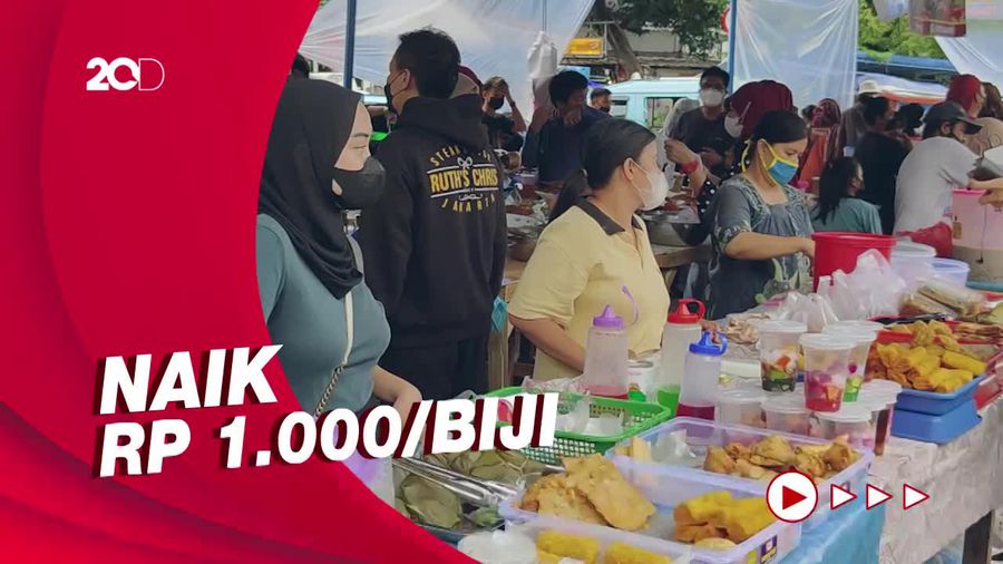 Minyak Goreng Mahal, Harga Gorengan di Pasar Takjil Benhil Naik