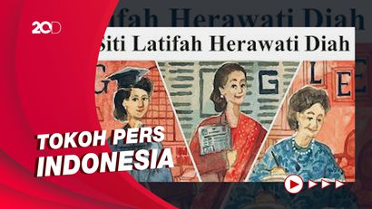 Sosok Herawati Diah yang Menghiasi Ilustrasi Google Doodle