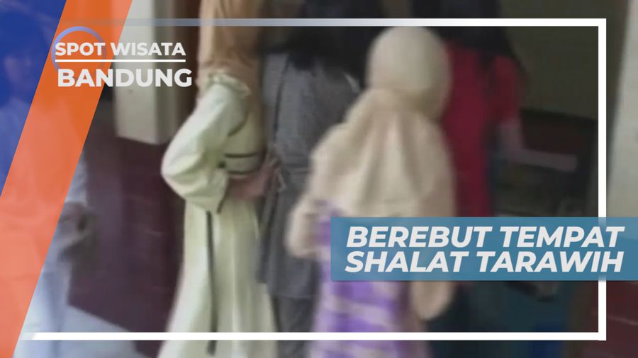Tradisi Nempatan, Berebut Tempat Shalat di Bulan Puasa, Bandung