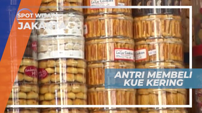 Berburu Beragam Kue Lebaran di Pasar Jatinegara, Jakarta