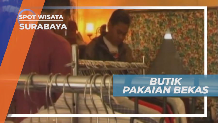 Berburu Pakaian Era 70an di Butik Pakaian Bekas, Surabaya