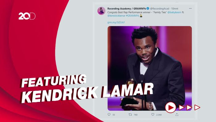 Family Ties Baby Keem Menang Kategori Best Rap Performance