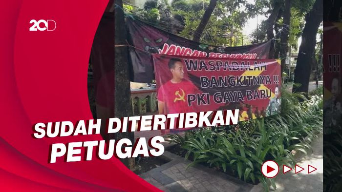 Spanduk Jenderal Andika Pro PKI Bertebaran di Ibu Kota