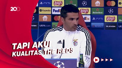 Benfica Pede Atasi Liverpool di Kandang