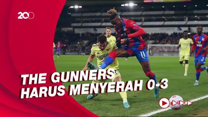 Arsenal Babak Belur di Kandang Crystal Palace