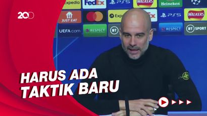 Guardiola: Saya Selalu Berpikir Berlebihan di Liga Champions